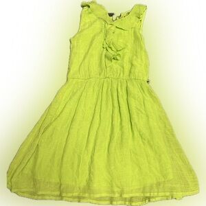 Amy Byer Vibrant Green Kids Dress